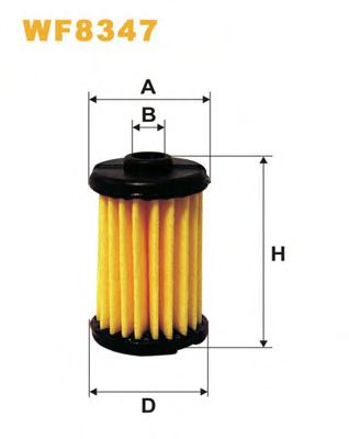 Топливный фильтр WIX FILTERS WF8347