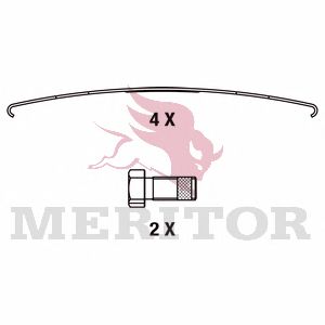 Тормозные колодки MERITOR MDP3169K