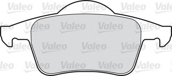 Тормозные колодки VALEO 598480