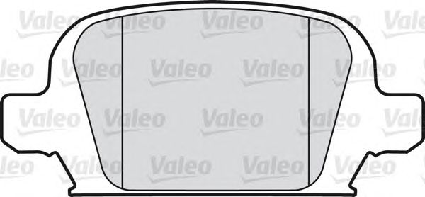 Тормозные колодки VALEO 598457