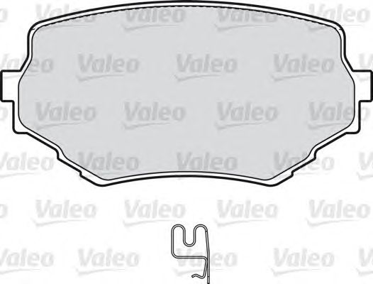 Тормозные колодки VALEO 598534