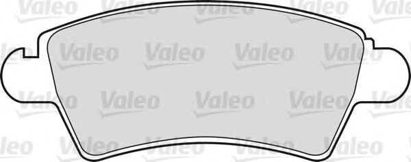 Тормозные колодки VALEO 598462