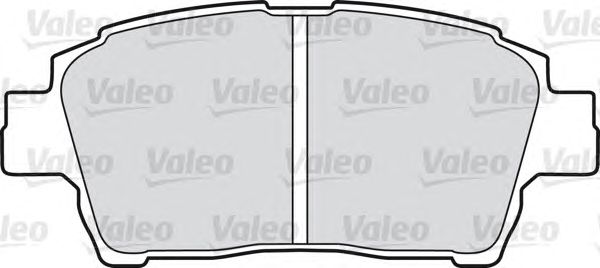 Тормозные колодки VALEO 598737