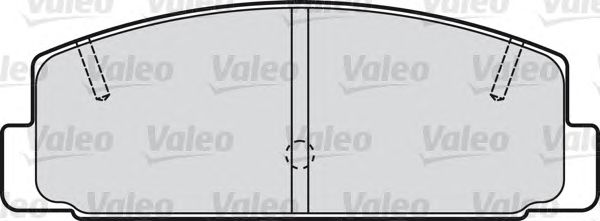 Тормозные колодки VALEO 598780