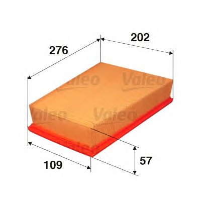 Воздушный фильтр VALEO 585019