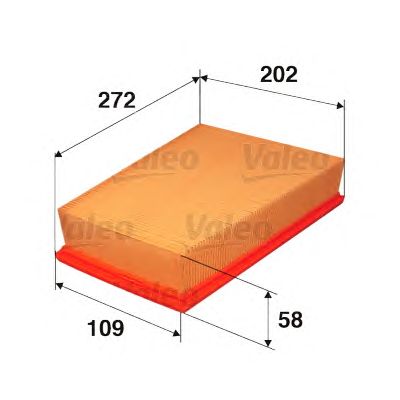 Воздушный фильтр VALEO 585054