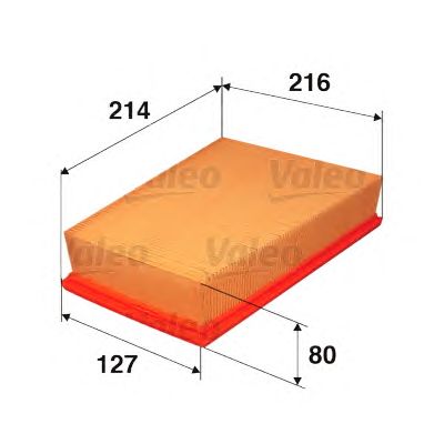 Воздушный фильтр VALEO 585060