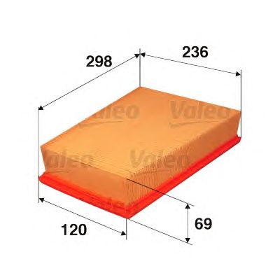Воздушный фильтр VALEO 585149