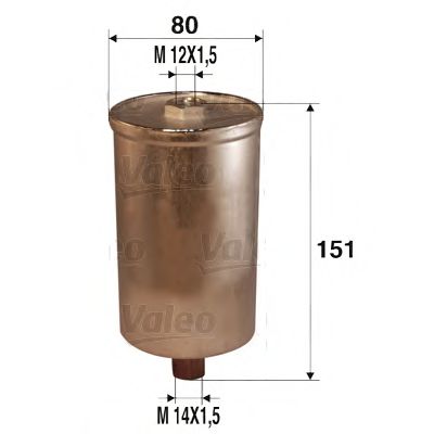 Топливный фильтр VALEO 587202