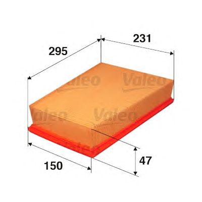 Воздушный фильтр VALEO 585281