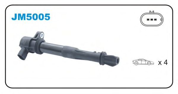 Катушка зажигания JANMOR JM5005