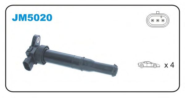 Катушка зажигания JANMOR JM5020
