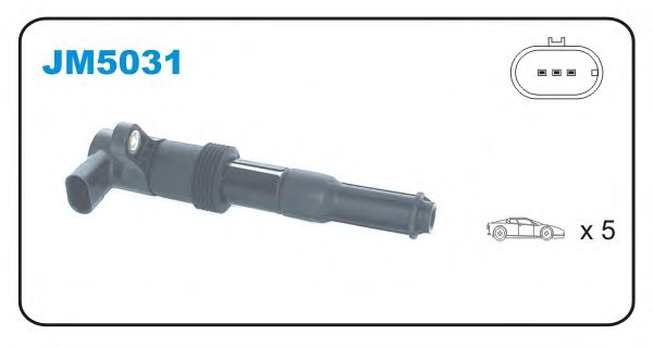 Катушка зажигания JANMOR JM5031