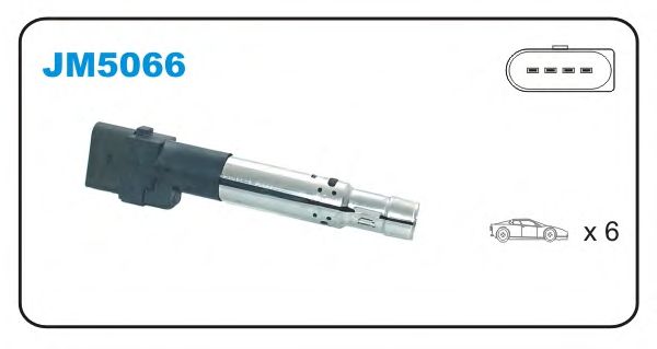 Катушка зажигания JANMOR JM5066