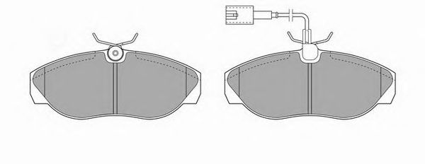 Тормозные колодки SIMER 610.1