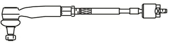 Рулевая тяга FRAP T/584