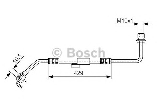 Тормозной шланг BOSCH 1 987 476 511