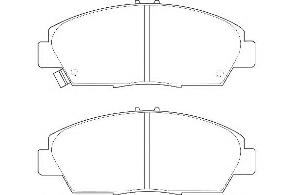 Тормозные колодки WAGNER WBP21497A
