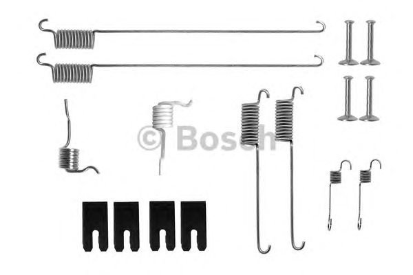 Монтажний комплект гальмівних колодок BOSCH 1 987 475 302