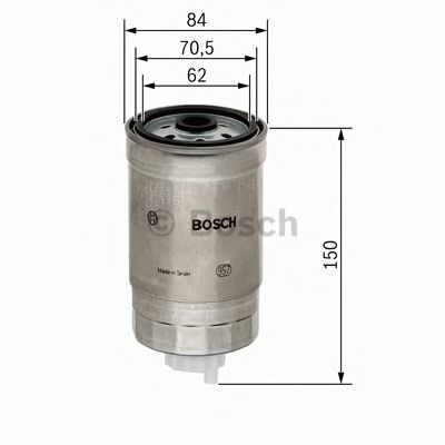 Топливный фильтр BOSCH 1 457 434 460