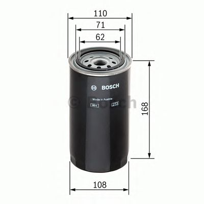 Топливный фильтр BOSCH F 026 402 034