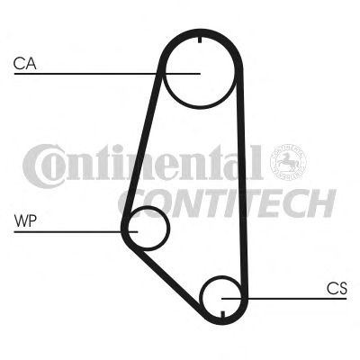 Помпа + комплект ГРМ CONTITECH CT720WP1