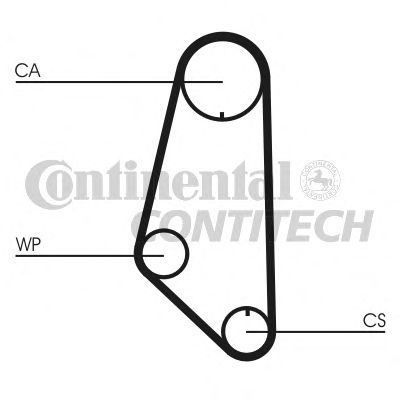 Помпа + комплект ГРМ CONTITECH CT732WP1