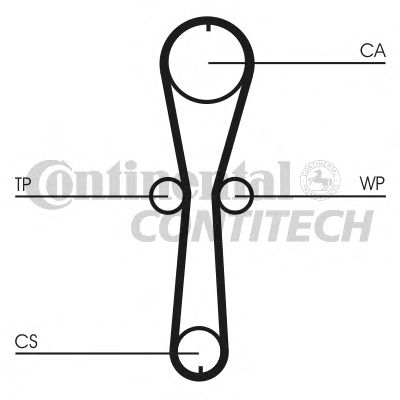 Помпа + комплект ГРМ CONTITECH CT915WP1