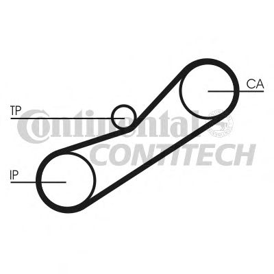 Комплект ремня ГРМ CONTITECH CT950K1