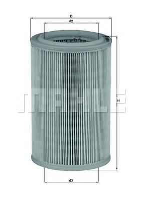 Воздушный фильтр KNECHT LX 955