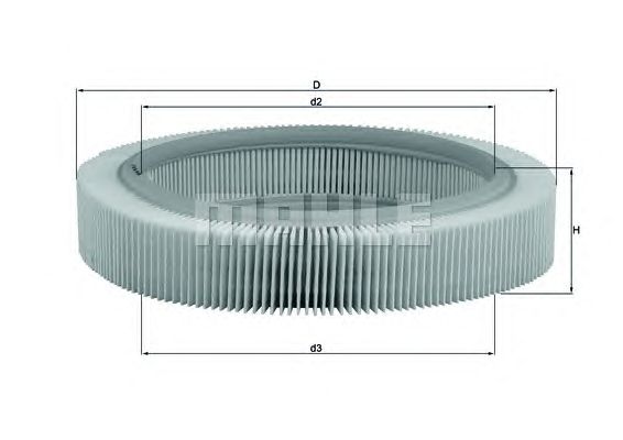 Воздушный фильтр KNECHT LX 209
