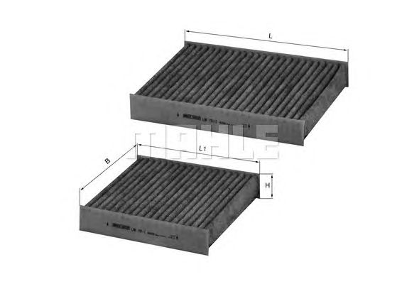 Фильтр салона KNECHT LAK 191/S