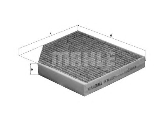 Фильтр салона KNECHT LAK 386