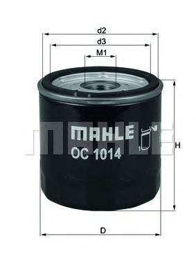 Масляный фильтр KNECHT OC 1014