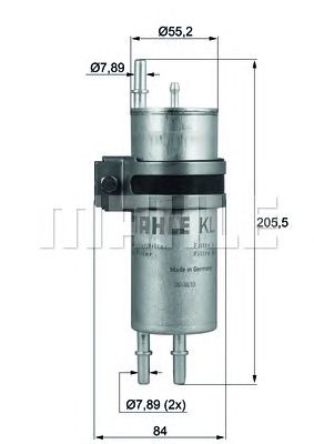 Топливный фильтр KNECHT KLH 42