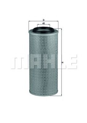 Воздушный фильтр KNECHT LX 2635