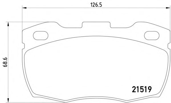 Тормозные колодки TEXTAR 2151901