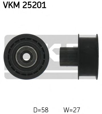 Направляющий / паразитный ролик ремня ГРМ SKF VKM 25201