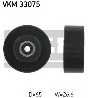 Направляющий / паразитный ролик поликлинового ремня SKF VKM 33075