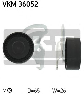 Натяжной ролик поликлинового ремня SKF VKM 36052