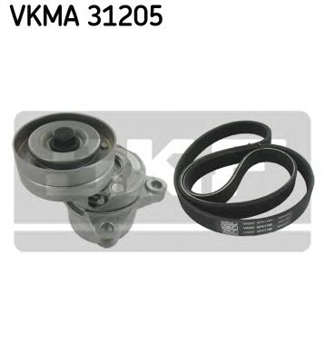 Комплект поликлинового ремня SKF VKMA 31205