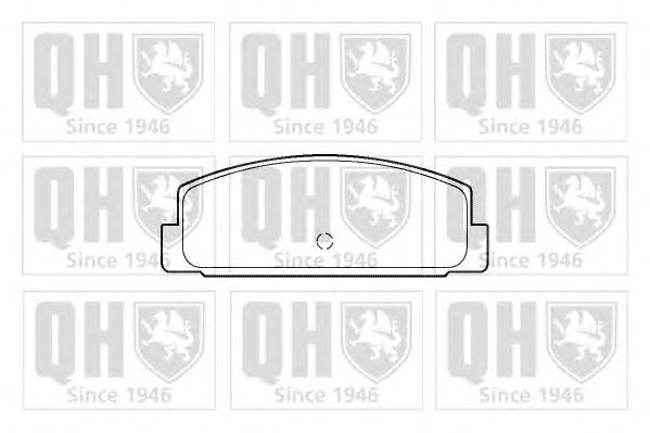 Тормозные колодки QUINTON HAZELL BP1375