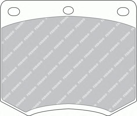 Тормозные колодки FERODO FDB167
