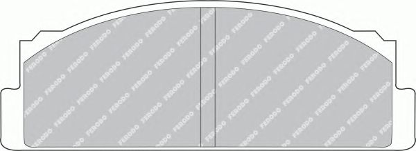 Тормозные колодки FERODO FDB29