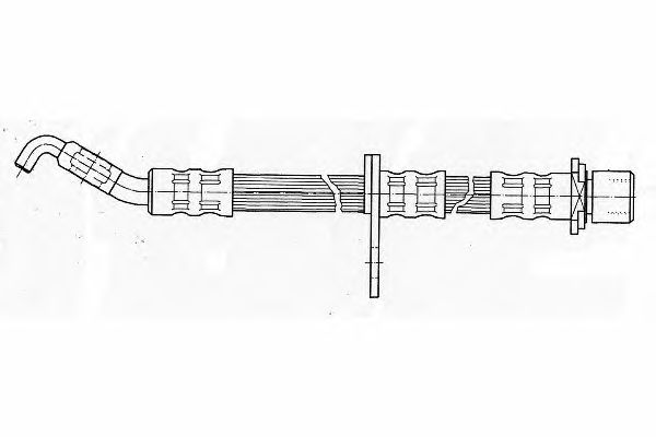 Тормозной шланг FERODO FHY2471