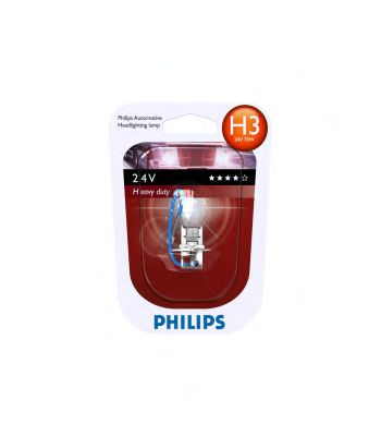 Лампа накаливания PHILIPS 13336MDBVS2 (указатель поворота, сигнал торможения, освещение номерного знака, задняя противотуманная фара, фара заднего хода, внутреннее освещение, фонарь установленный в двери, освещение багажника, подкапотная лампа, стояночные