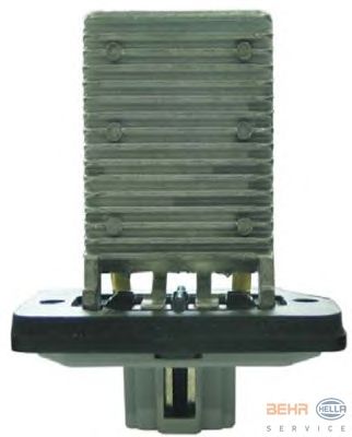 Реостат вентилятора отопителя HELLA 9ML 351 321-471