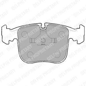 Тормозные колодки DELPHI LP845