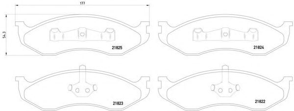 Тормозные колодки HELLA 8DB 355 008-231