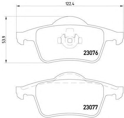 Тормозные колодки HELLA 8DB 355 008-871